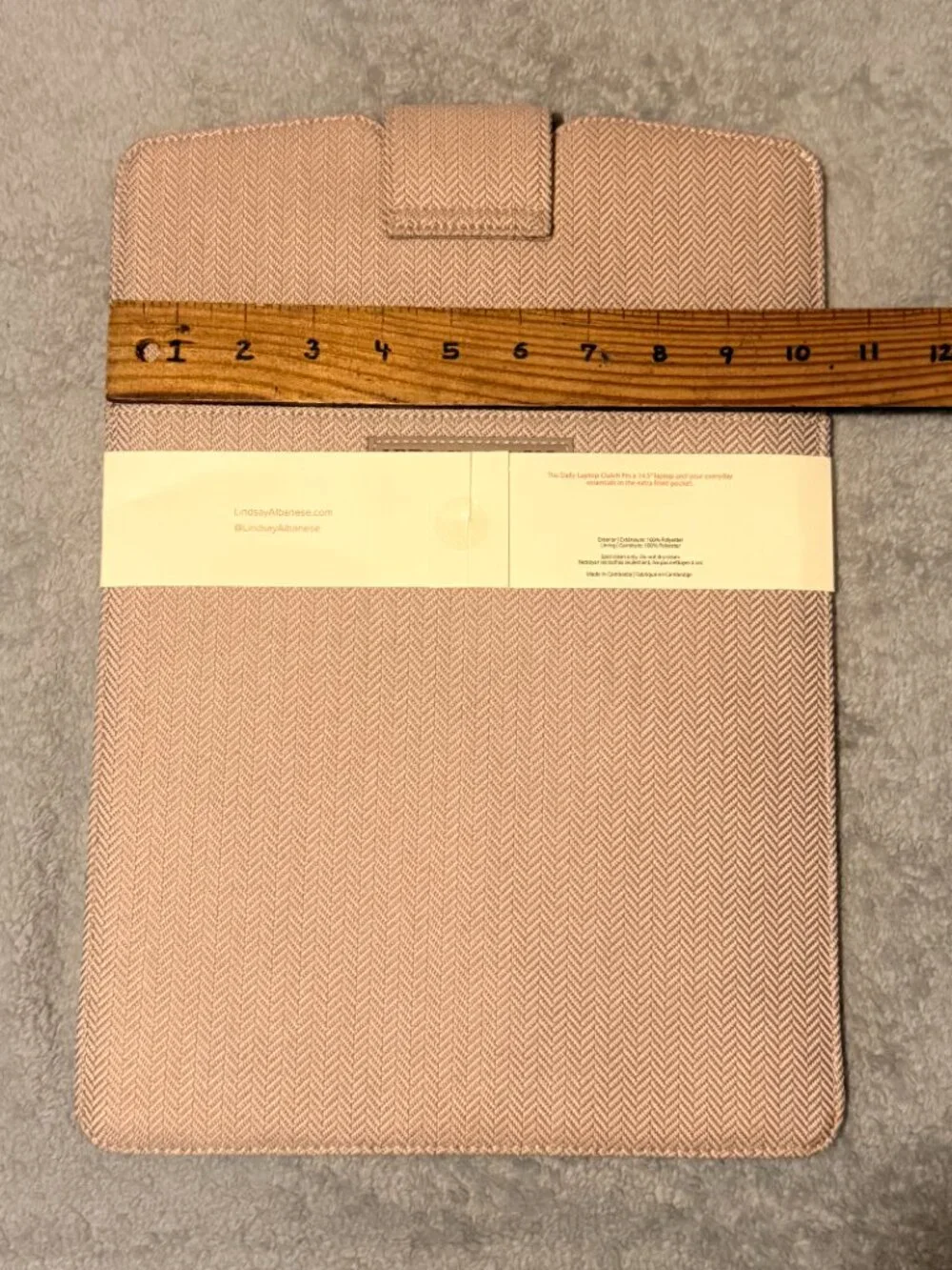Lindsay Albanese Daily Laptop Clutch 14.5